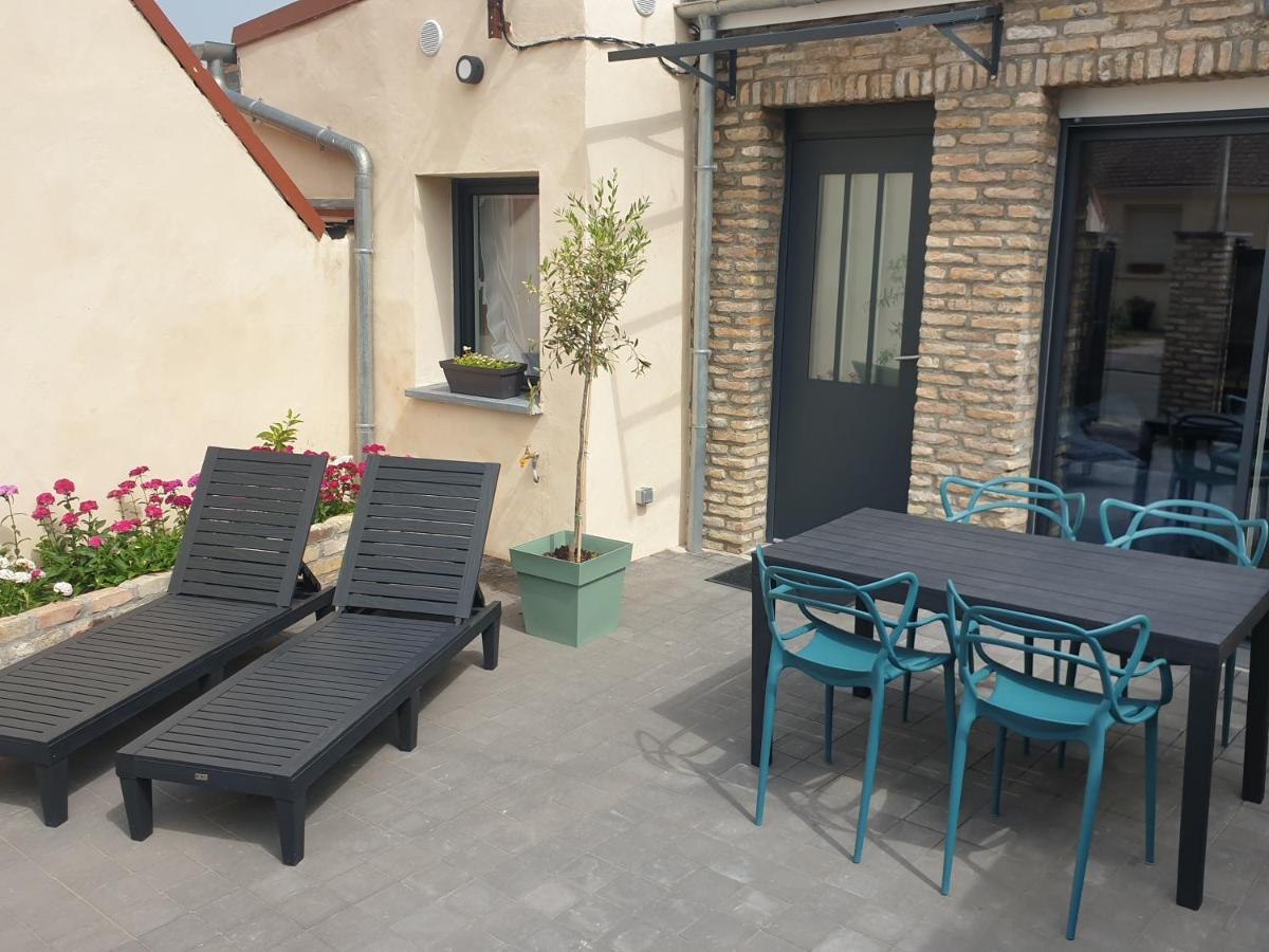Maisonnette individuelle pour 4 personnes 2 chambres Terrasse - Design&Haute Qualité Bourbourg Exterior foto